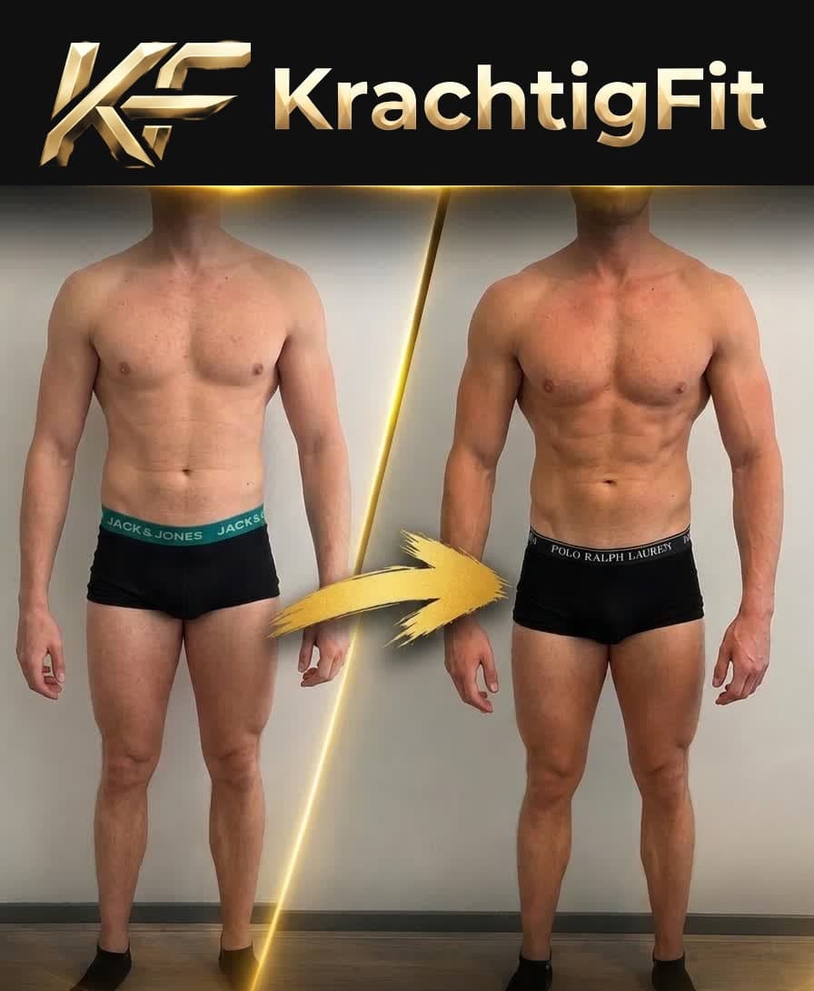 Voor- en na-resultaat van een KrachtigFit-klant